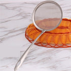 Stainless Steel Kitchen Oil Filter & Storage Pot - Silver / 13cm