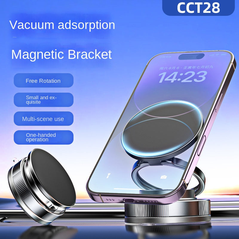 Magnetic Car Mount — Vacuum Suction Cup Phone Holder | MagSafe Compatible | 6 Variants - BsBuy