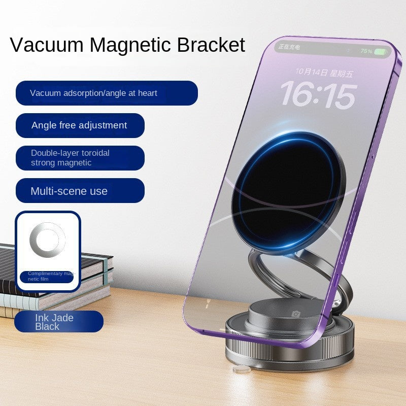 Magnetic Car Mount — Vacuum Suction Cup Phone Holder | MagSafe Compatible | 6 Variants - BsBuy