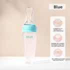 Silicone Squeeze Feeding Spoon Bottle — Food-Grade Baby Weaning Feeder from 3 Months+ - BsBuy