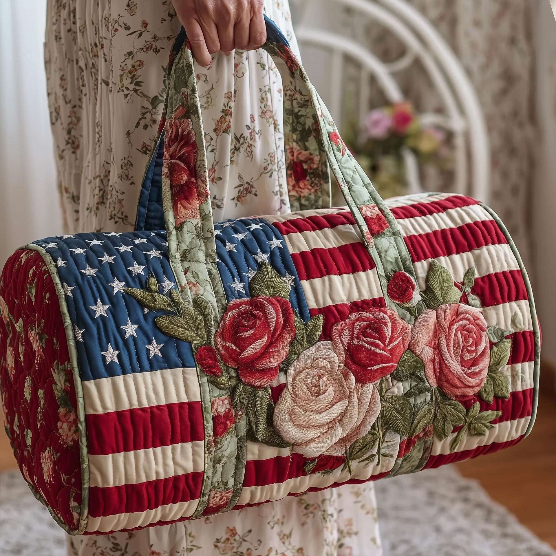 Brand Floral Series Travel Bag