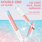 Dual-ended lip gloss with mirror-like shine and non-transfer formula - BsBuy