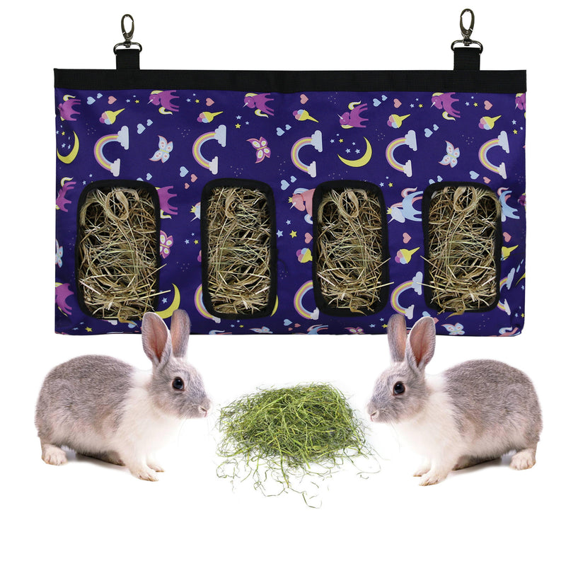Rabbit Hay Bag Food Bag Feeding Bag Pet Hanging Bag Feeder Bag - BsBuy