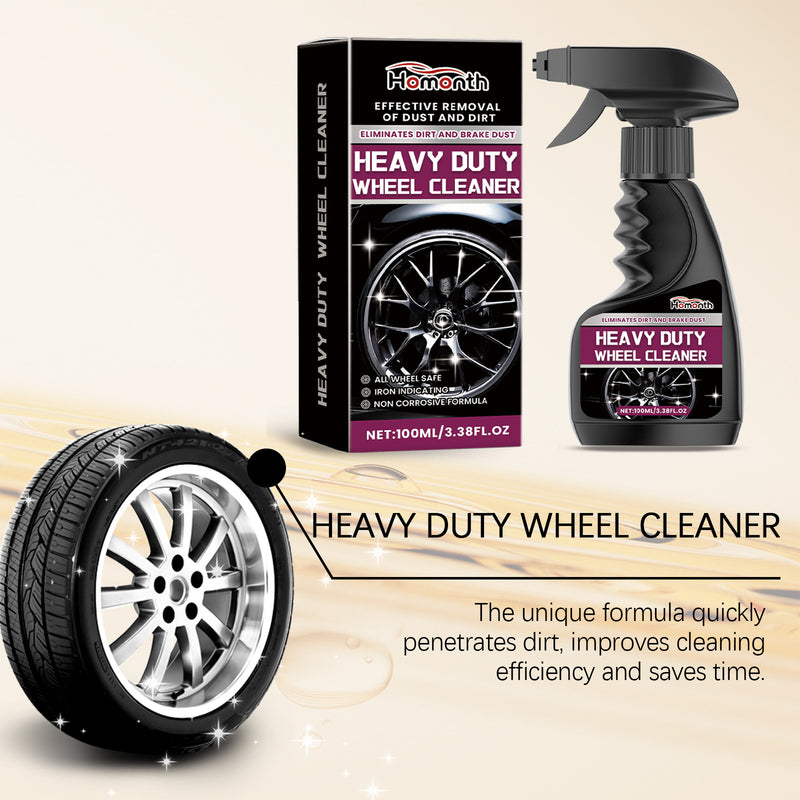 Car Wheel Rim Cleaner – Powerful Degreaser for Alloy & Steel Rims | 100ml + Sponge - BsBuy