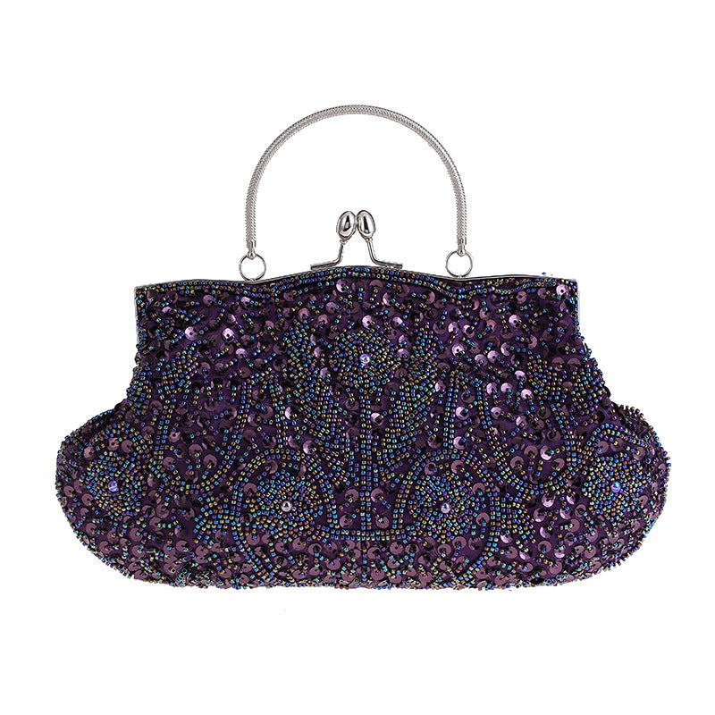 Beaded Bag Evening Bag Cheongsam Perfect Match Retro Bag Bridal Bag Bridesmaid Bag - BsBuy