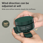 Outdoor Clip-On Fan for Camping & Fishing – Portable Bladeless Neck Fan, USB Rechargeable Belt Fan for Hiking & Travel - BsBuy