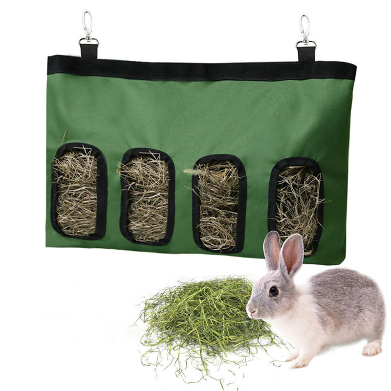 Rabbit Hay Bag Food Bag Feeding Bag Pet Hanging Bag Feeder Bag - BsBuy