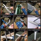 Compact Folding Multi-Tool with Pliers & Blade, Portable Camping & Vehicle Emergency Tool - BsBuy
