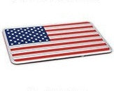 National Flag Car Sticker – Alloy Metal Badge Decoration - BsBuy