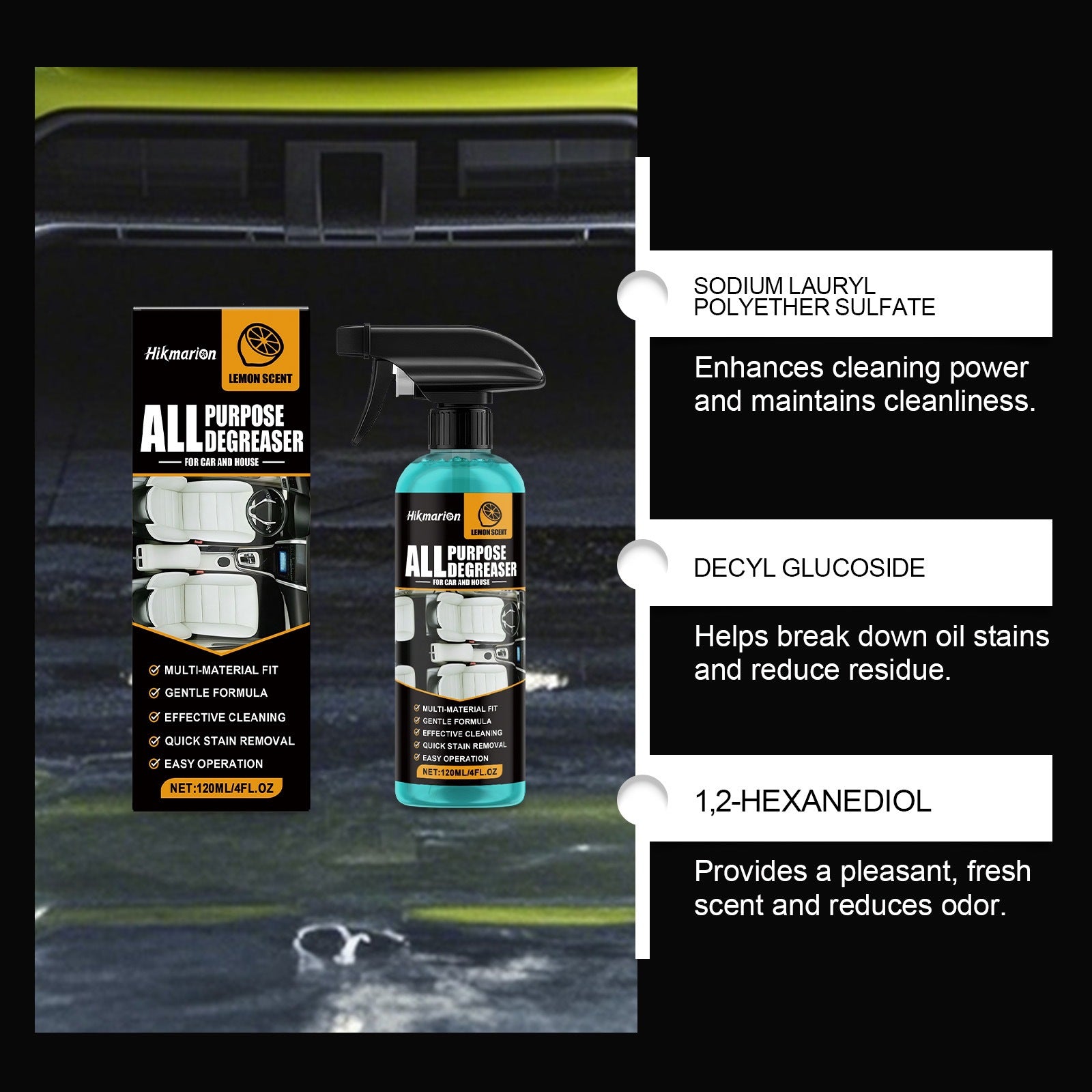 Multi-functional Car Interior Degreaser - BsBuy