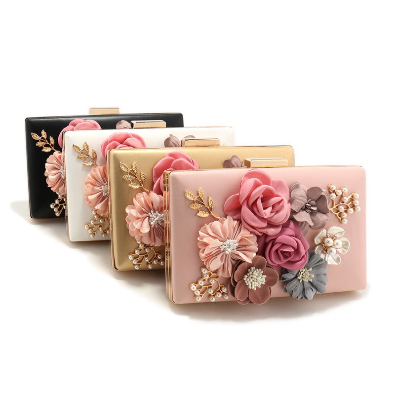 Stylish floral evening bag - BsBuy