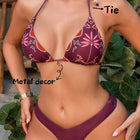 Printed split swimsuit - BsBuy