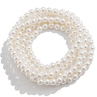 Double-Layer Imitation Pearl & Bead Ankle Chain for Women — Light Luxury Layered Anklet - BsBuy