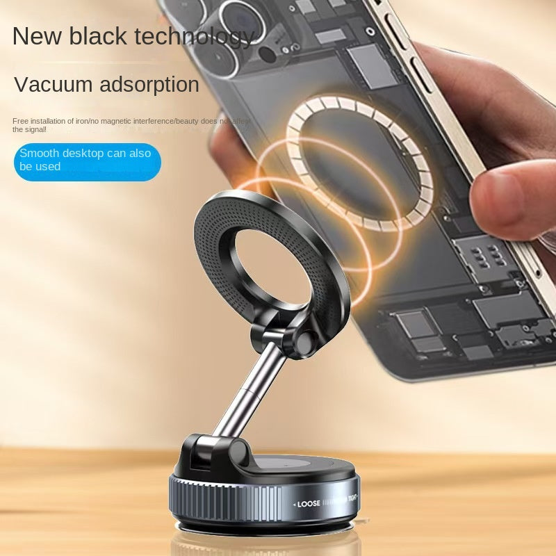 Magnetic Car Mount — Vacuum Suction Cup Phone Holder | MagSafe Compatible | 6 Variants - BsBuy