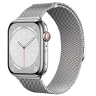 Compatible with Apple Watch, Two-Section Half-Circle Magnetic Milanese Steel Band for iWatch 11, Apple Watch Strap - BsBuy