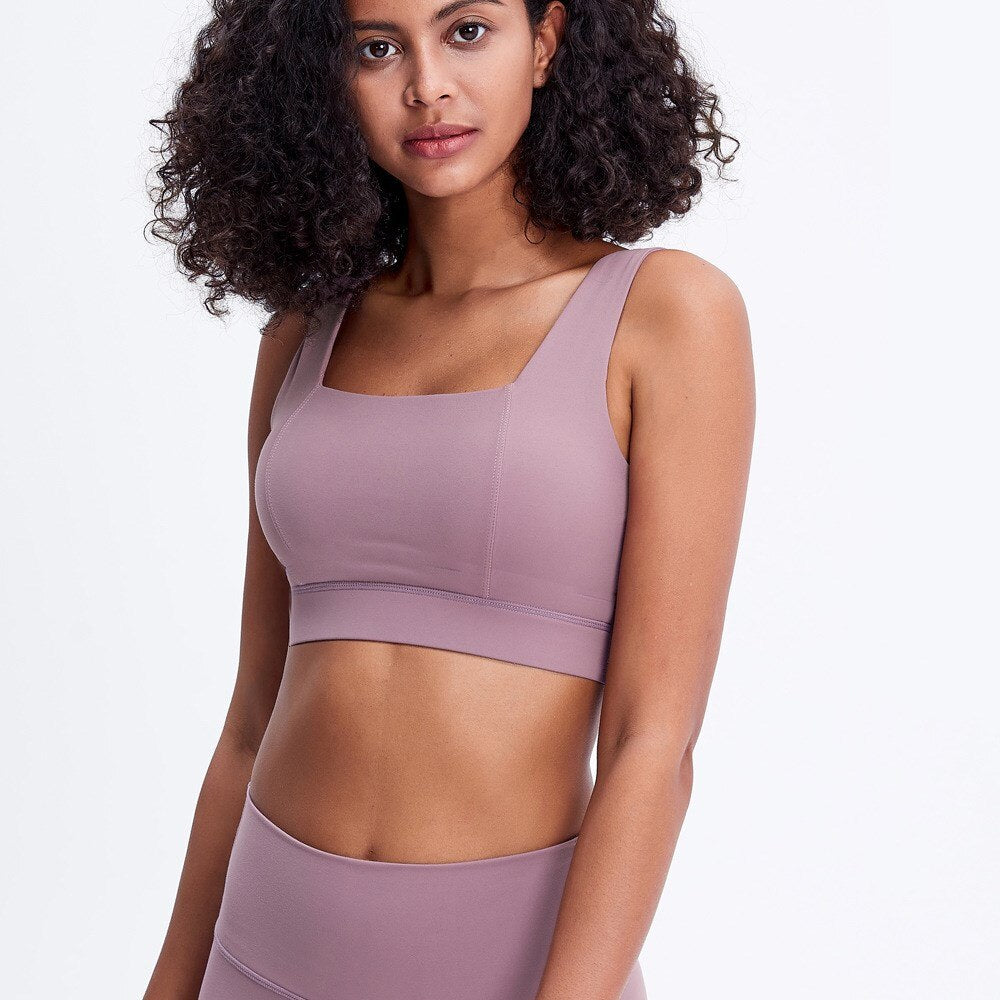 Adjustable Female Sports Bra Breathable Running Yoga Bra Shockproof Gather Gym Fitness Bra Quick Dry Yoga Tops - BsBuy