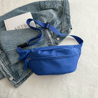 Crossbody bag women's casual bag canvas bag waist bag trendy sports chest bag - BsBuy