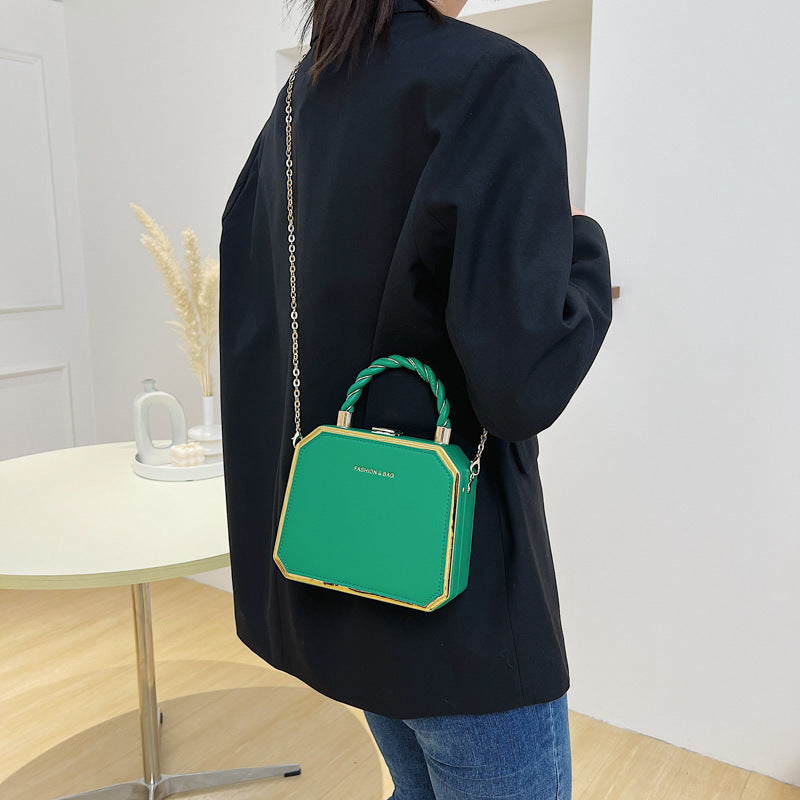 Mini Women's Bag Shoulder Bag Cosmetic Bag Trendy Backpack Lady's Bag Hard Shell Stereotyped  Bag - BsBuy