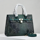 Women Leather Small Square Handbag - BsBuy
