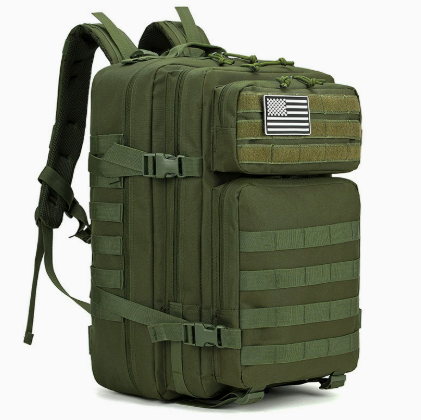 45L Tactical Outdoor Backpack – Large Capacity Hiking, Camping & Travel Bag - BsBuy