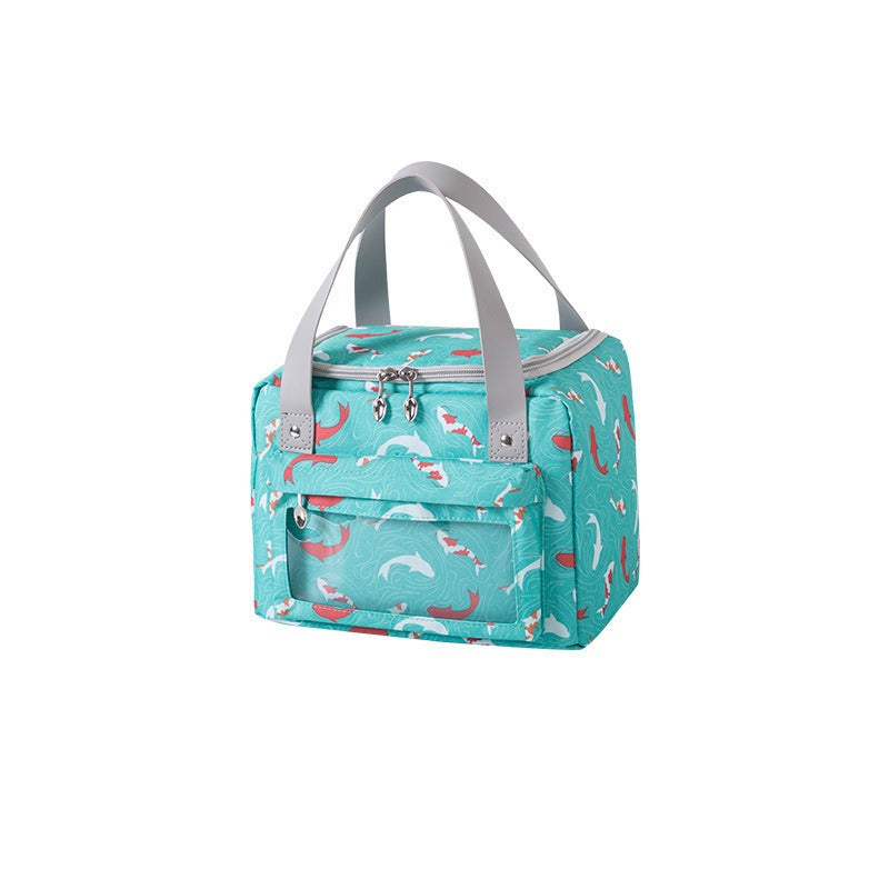 New Lunch Bag, Thermal Insulation Bag, Outdoor Picnic Bag, Portable Lunch Bag, Japanese Ice Bag, Student Lunch Box Bag - BsBuy
