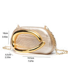 Acrylic Evening Clutch Shoulder Crossbody Bag - BsBuy