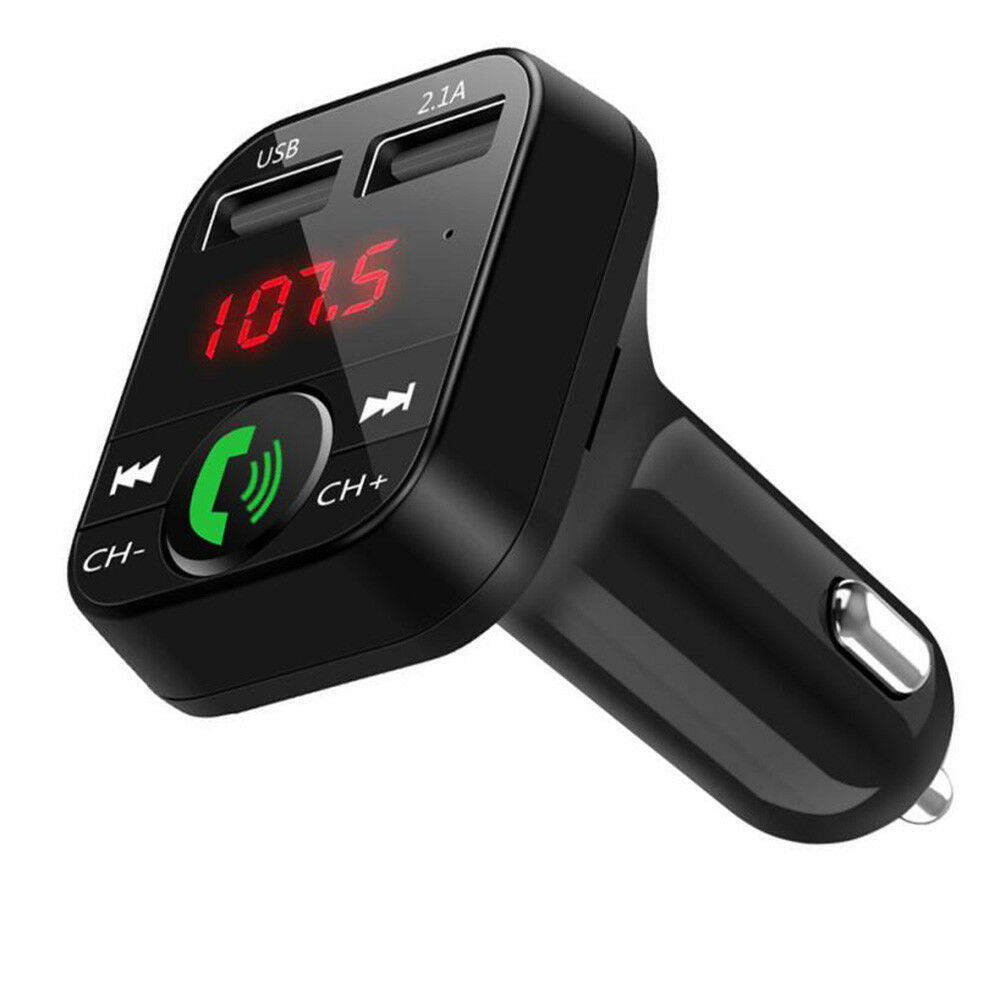 Bluetooth Car FM Transmitter – MP3 Player, Hands-Free Calling & USB Charger - BsBuy