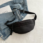 Crossbody bag women's casual bag canvas bag waist bag trendy sports chest bag - BsBuy