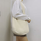 New Bag Messenger Bag Knitted Bag Large Capacity Tote Bag Shoulder Bag For Women - BsBuy