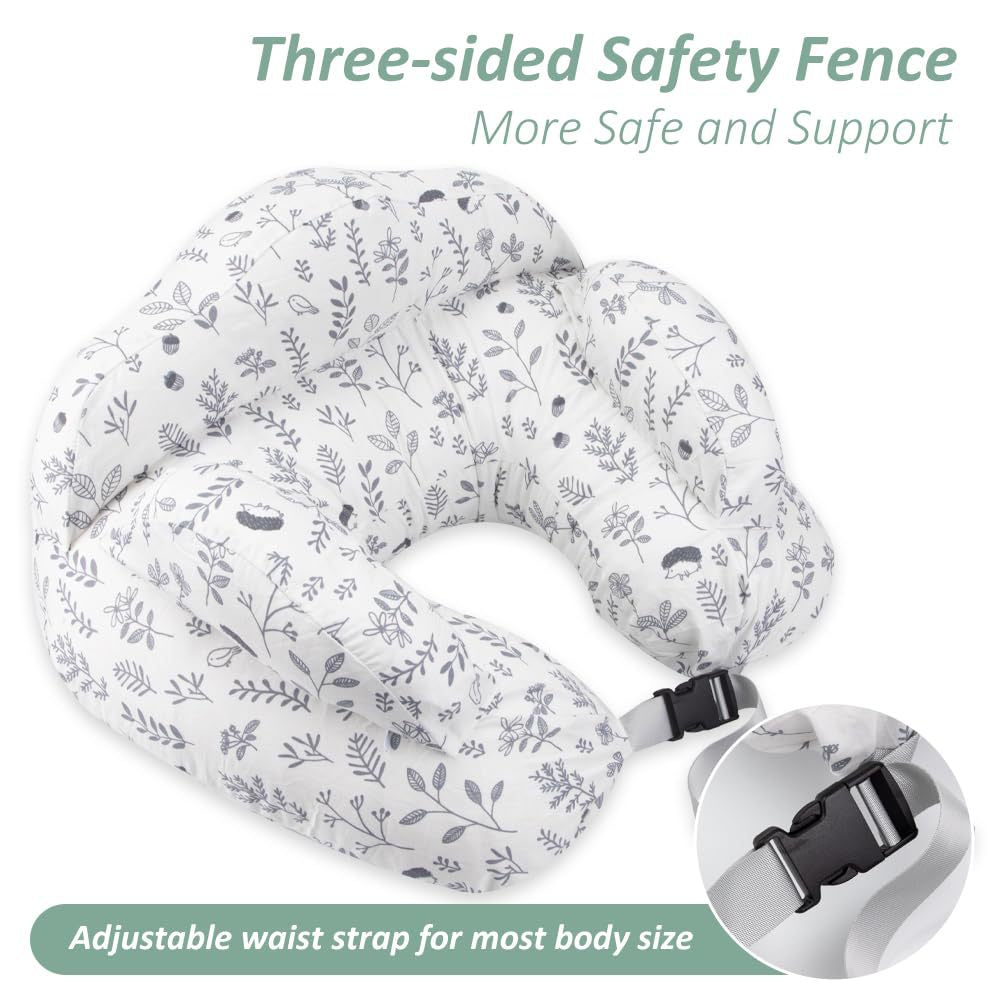 Luxury Nursing Pillow — Ergonomic U-Shape Breastfeeding & Support Cushion - BsBuy