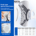 Adjustable Knob Knee Brace with Spring Support — Non-Slip Compression Sports Protector | Left & Right | M–2XL - BsBuy