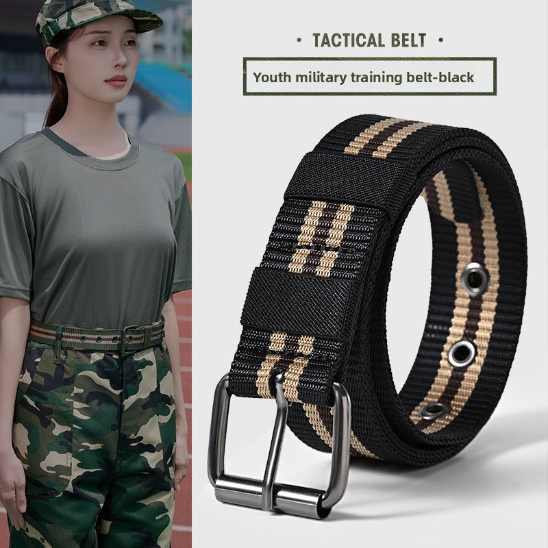 Mens Automatic Buckle Canvas Belt - BsBuy
