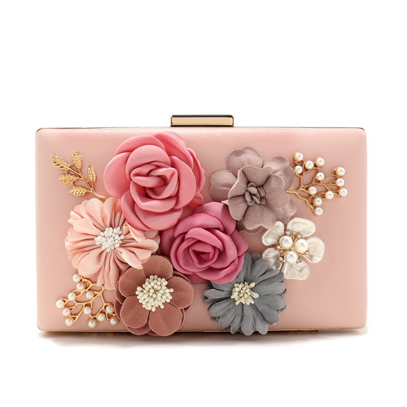 Stylish floral evening bag - BsBuy