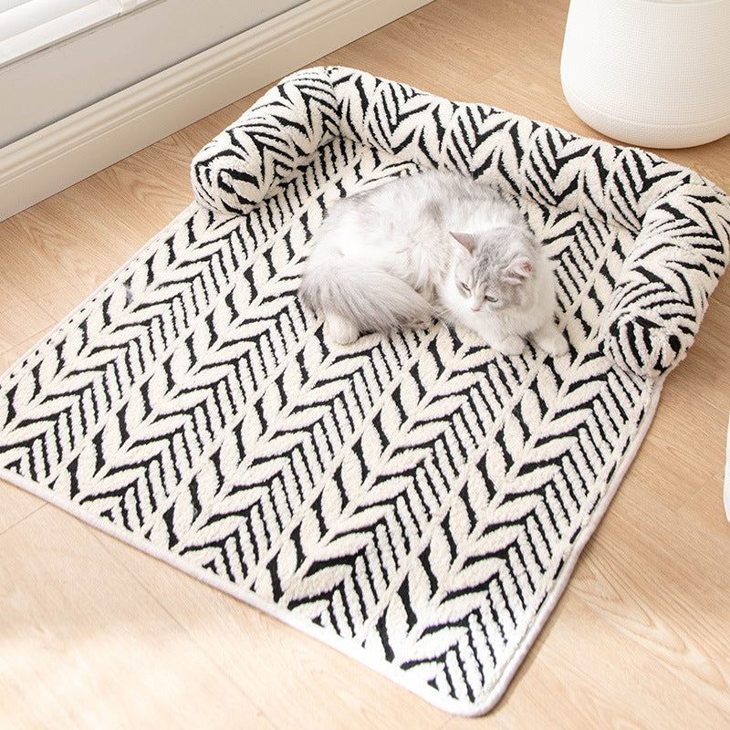 Plush Thick Non-Slip Pet Mat & Dog Bed | Sofa Pad for Cats & Dogs - BsBuy