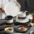 Black and White Ceramic Dishes, Dishes, Home Eating Bowls, Soup Bowls, Fish Plates