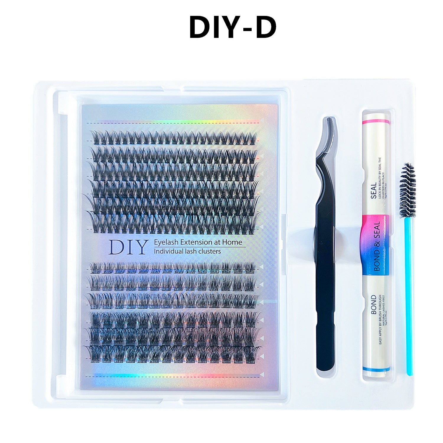 DIY Segmented False Eyelash Clusters with Adhesive - BsBuy