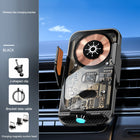 C11 Wireless Car Phone Holder & Charger — Infrared Auto-Clamp | 15W Fast Charge | Punk Transparent Design - BsBuy