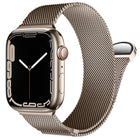 Compatible with Apple Watch, Two-Section Half-Circle Magnetic Milanese Steel Band for iWatch 11, Apple Watch Strap - BsBuy