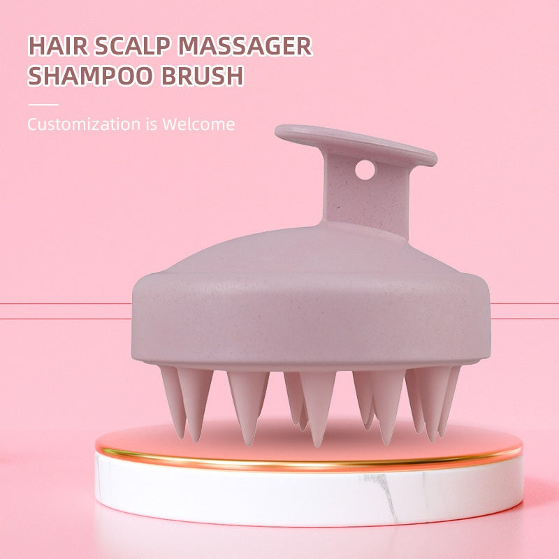 Silicone Scalp Massage & Shampoo Brush | Anti-Itch Hair Wash Brush - BsBuy