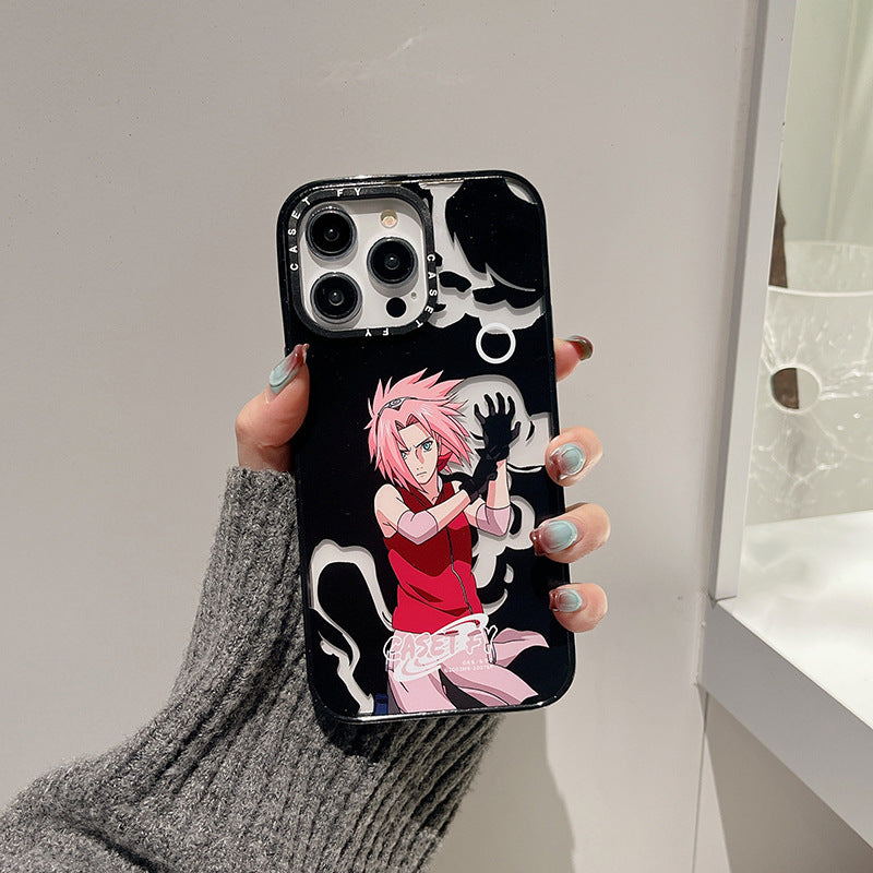Naruto Anime iPhone Case – Hard PC Cover for iPhone 12–15 Pro Max - BsBuy