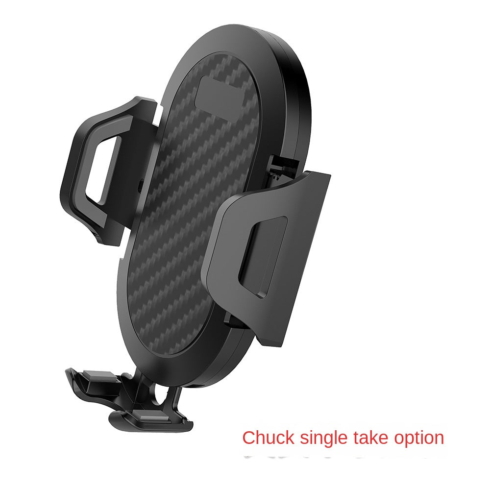 Long Rod Automatic Lock Car Phone Holder — Telescopic Suction Cup & Air Vent Mount | Universal Fit - BsBuy