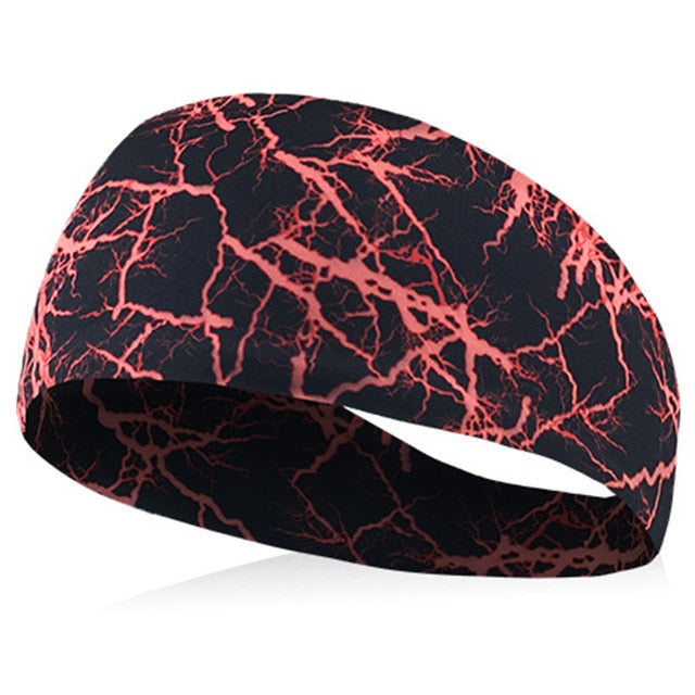 Absorbent Cycling Yoga Sport Sweat Headband Men Sweatband For Men and Women Yoga Hair Bands Head Sweat Bands Sports Safety - BsBuy