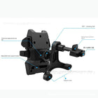 Long Rod Automatic Lock Car Phone Holder — Telescopic Suction Cup & Air Vent Mount | Universal Fit - BsBuy