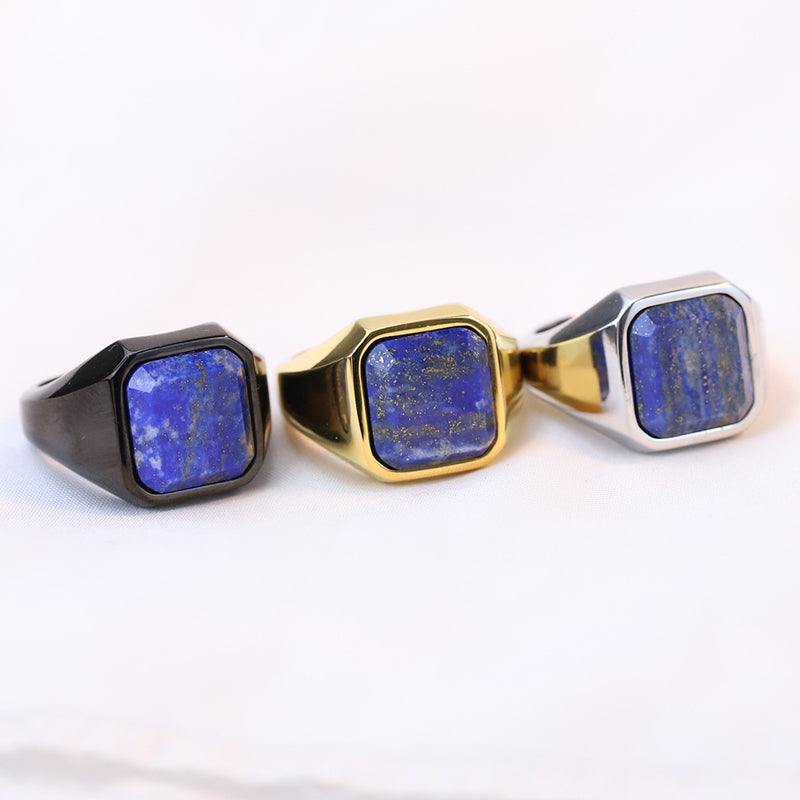 Minimalist Retro Geometric Ring