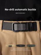 Mens Automatic Buckle Canvas Belt - BsBuy