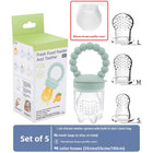 Baby Silicone Fruit Feeder & Teething Pacifier — Safe Food-Grade Soother for 0–3 Years - BsBuy