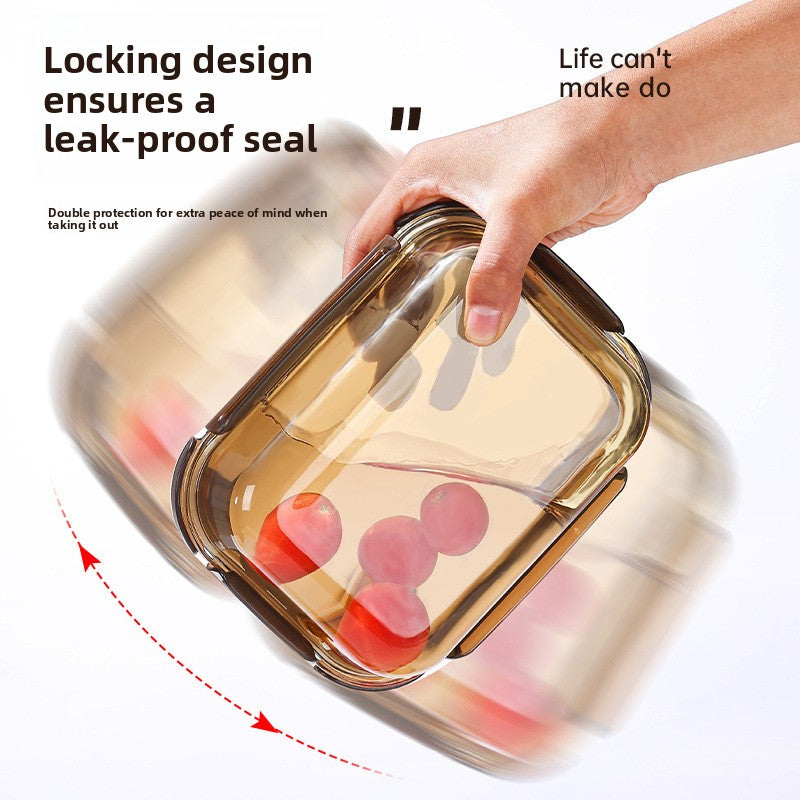 Microwaveable Glass Lunch Box with Lid