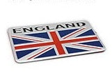 National Flag Car Sticker – Alloy Metal Badge Decoration - BsBuy