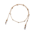 Dual-Use Bead Metal Glasses & Mask Chain — Non-Slip Sunglasses Lanyard for Women - BsBuy