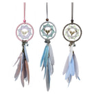 Dream Catcher Car Rearview Mirror Pendant – Boho Feather Hanging Ornament - BsBuy